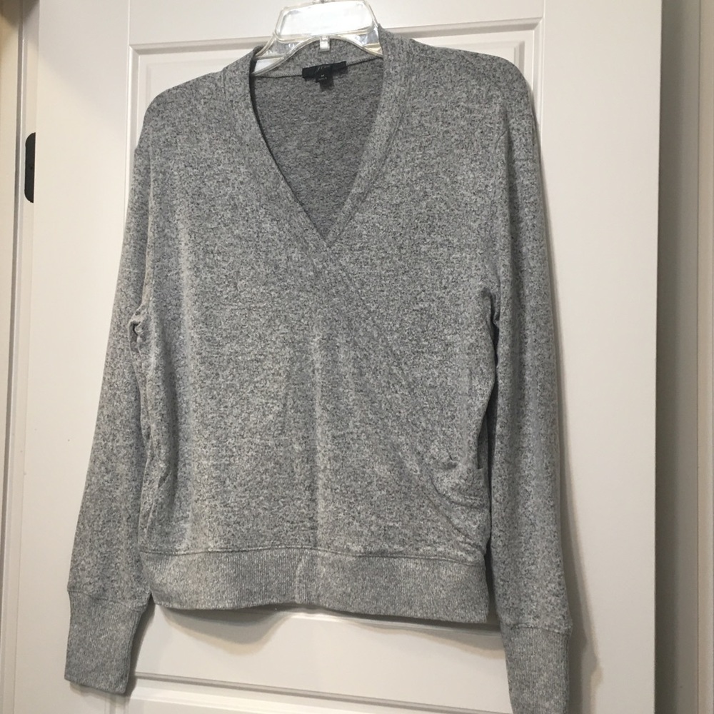 J.Crew wrap top, M